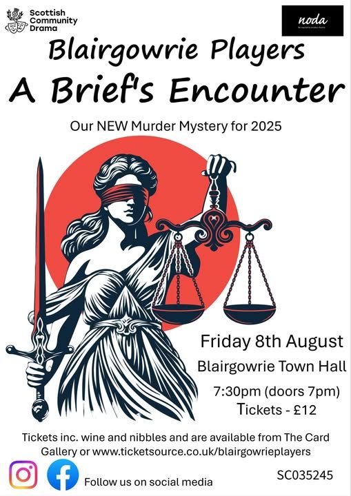 Blair Players Murder Mystery - A Brief's Encounter